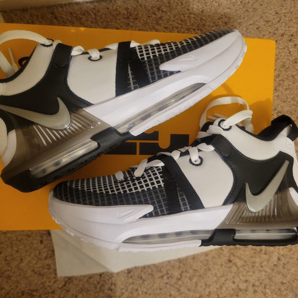 Nike Kids Black and White Sneakers- Without Box!